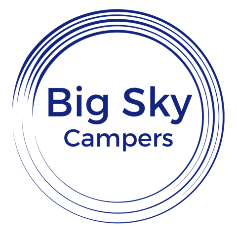 The logo for campervan hire company Big Sky Campers
